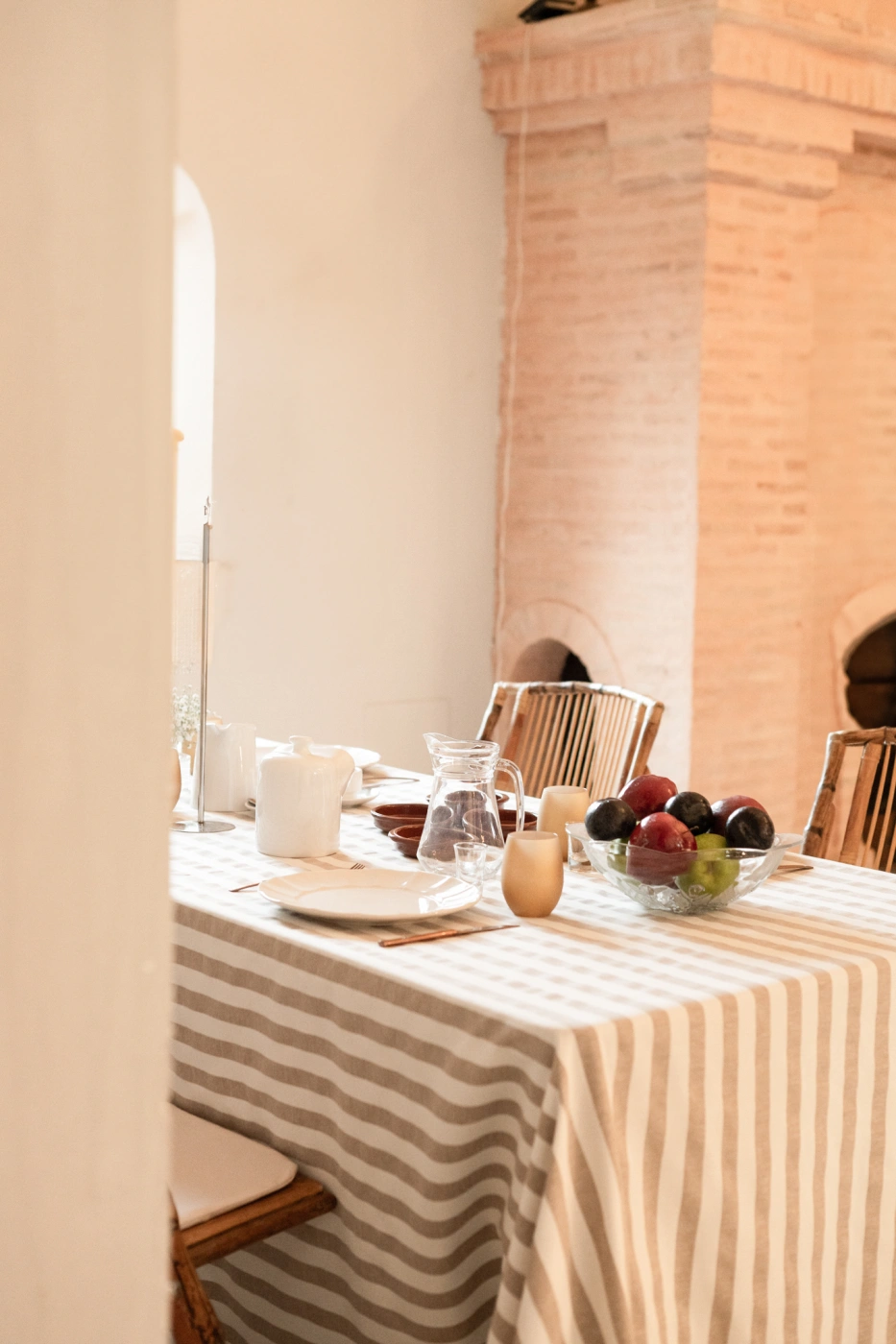 Rayas Topo Lino vista 3